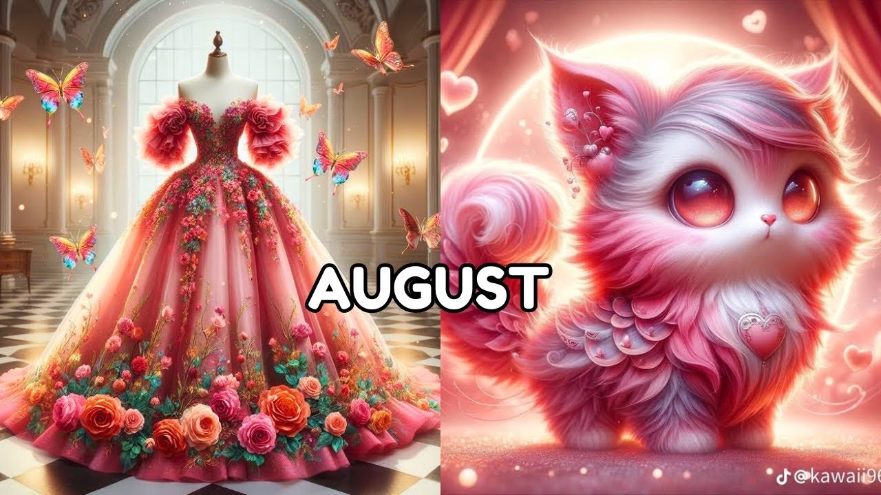 🥳Choose your Birthday Month and see your Cute Kitten & Dress😻👗😍😘