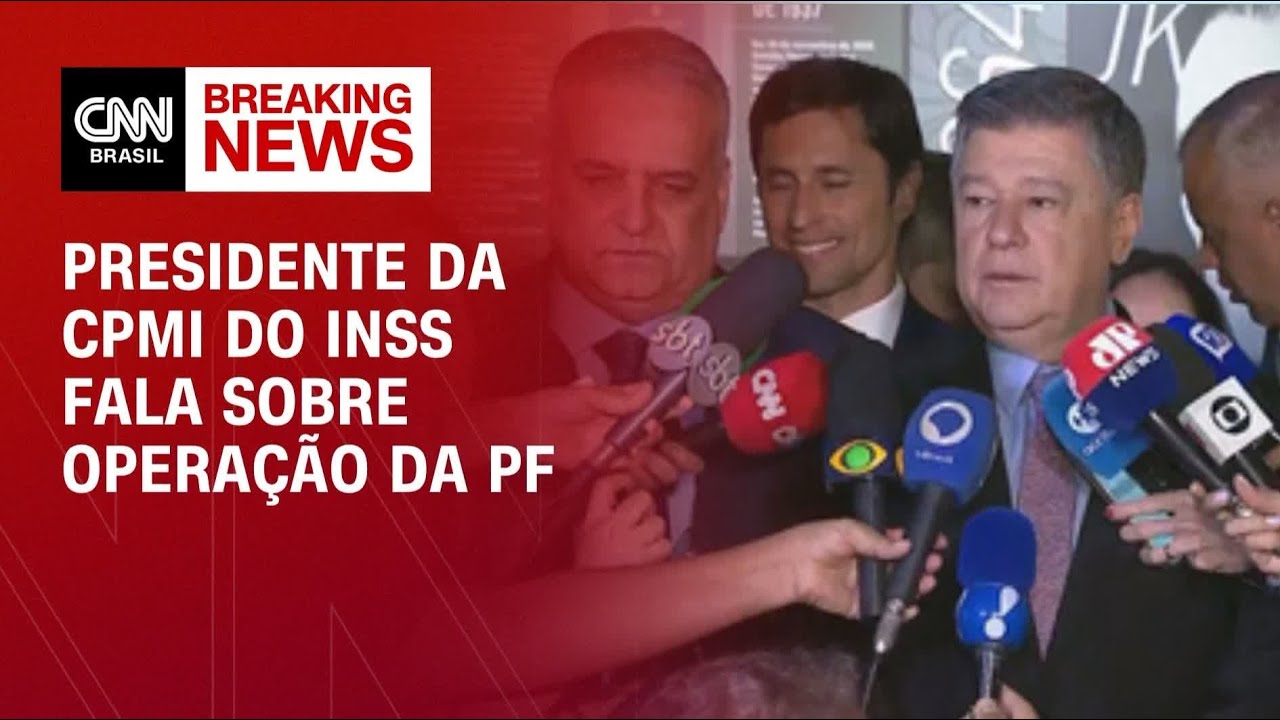 Carlos Viana fala sobre opera&ccedil;&atilde;o da PF contra ex-presidente do INSS | LIVE CNN