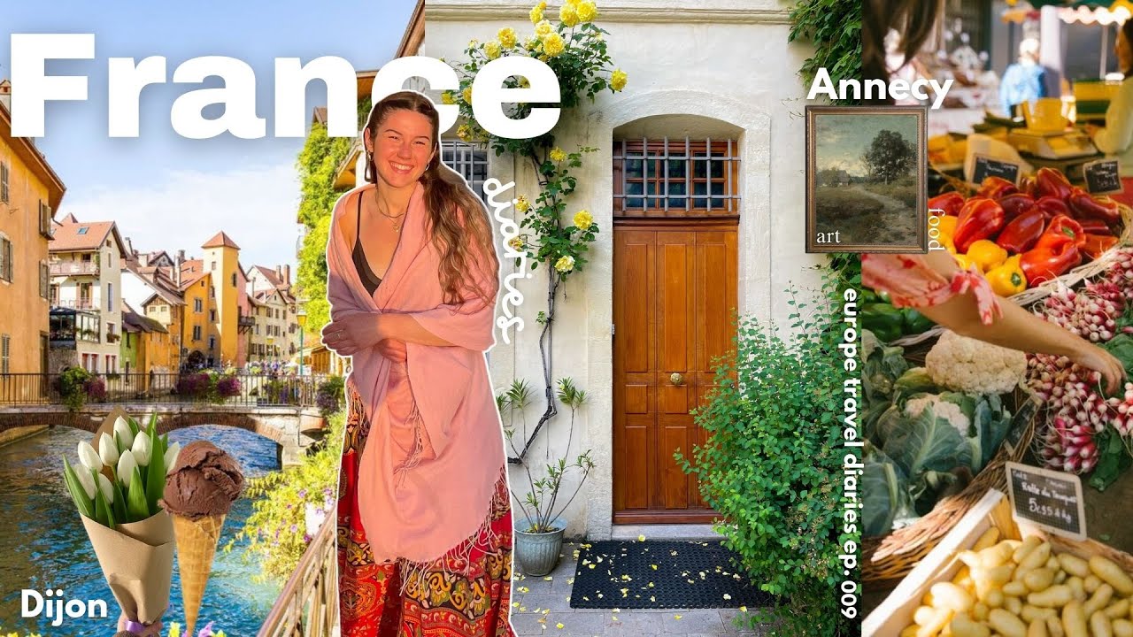 France, a dreamy vlog | food, art and mountains 🏔️✨🌷🎨 ep.010