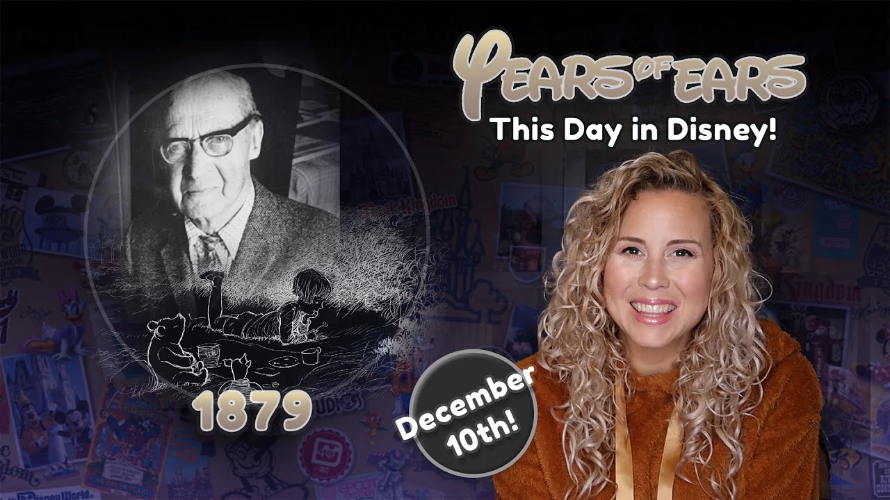 Disney History | Dec 10th |&nbsp;Ernest Howard Shepard Winnie the Pooh Illustrator | This Day in Disney