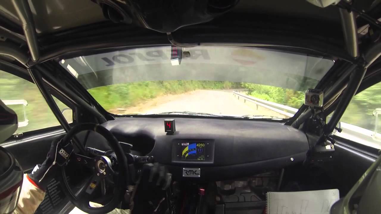 Onboard García-Liso. Rallye de Ourense 2015. Canón do Sil