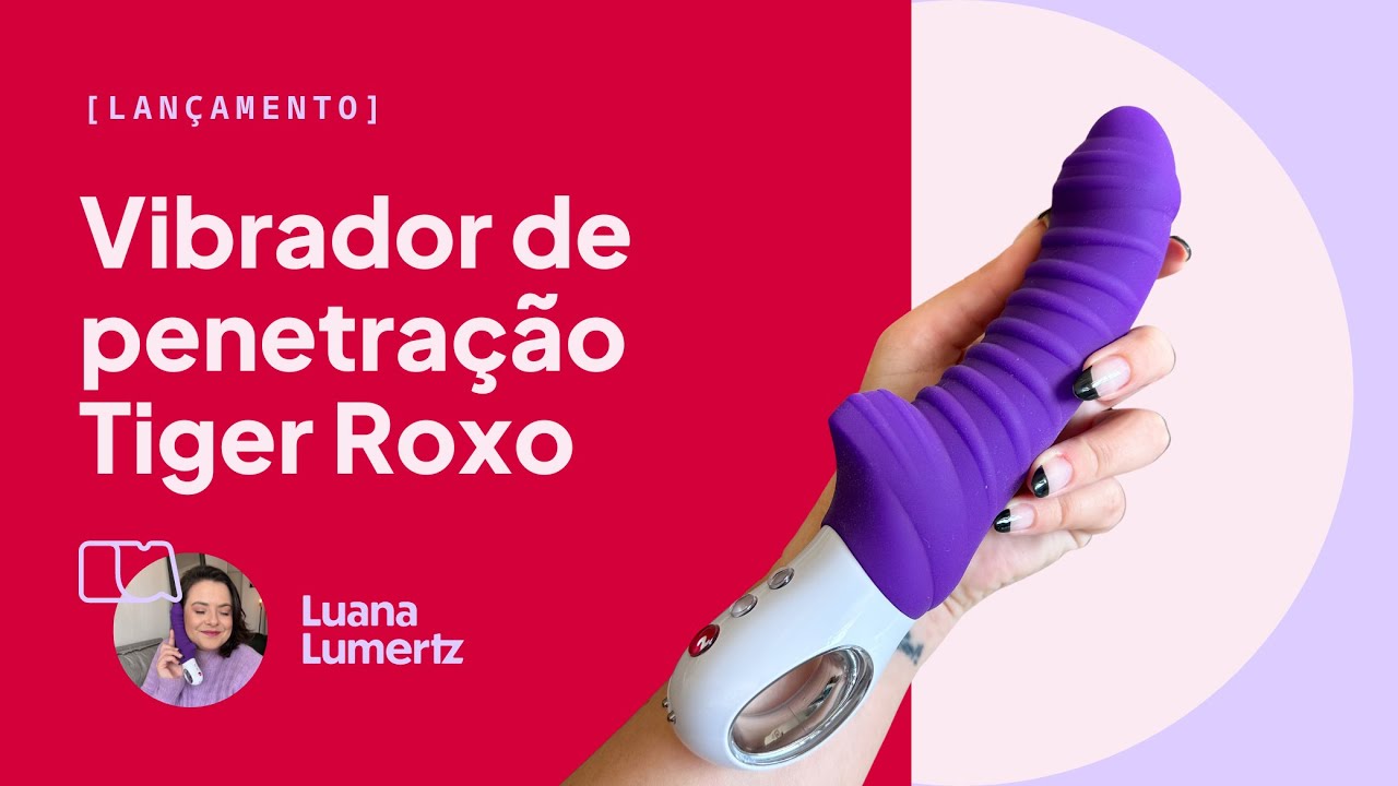 Novo Vibrador Tiger de penetra&ccedil;&atilde;o da Fun Factory