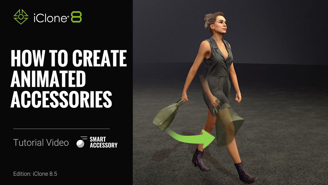 How to Create Animated Accessory | iClone 8 Tutorial