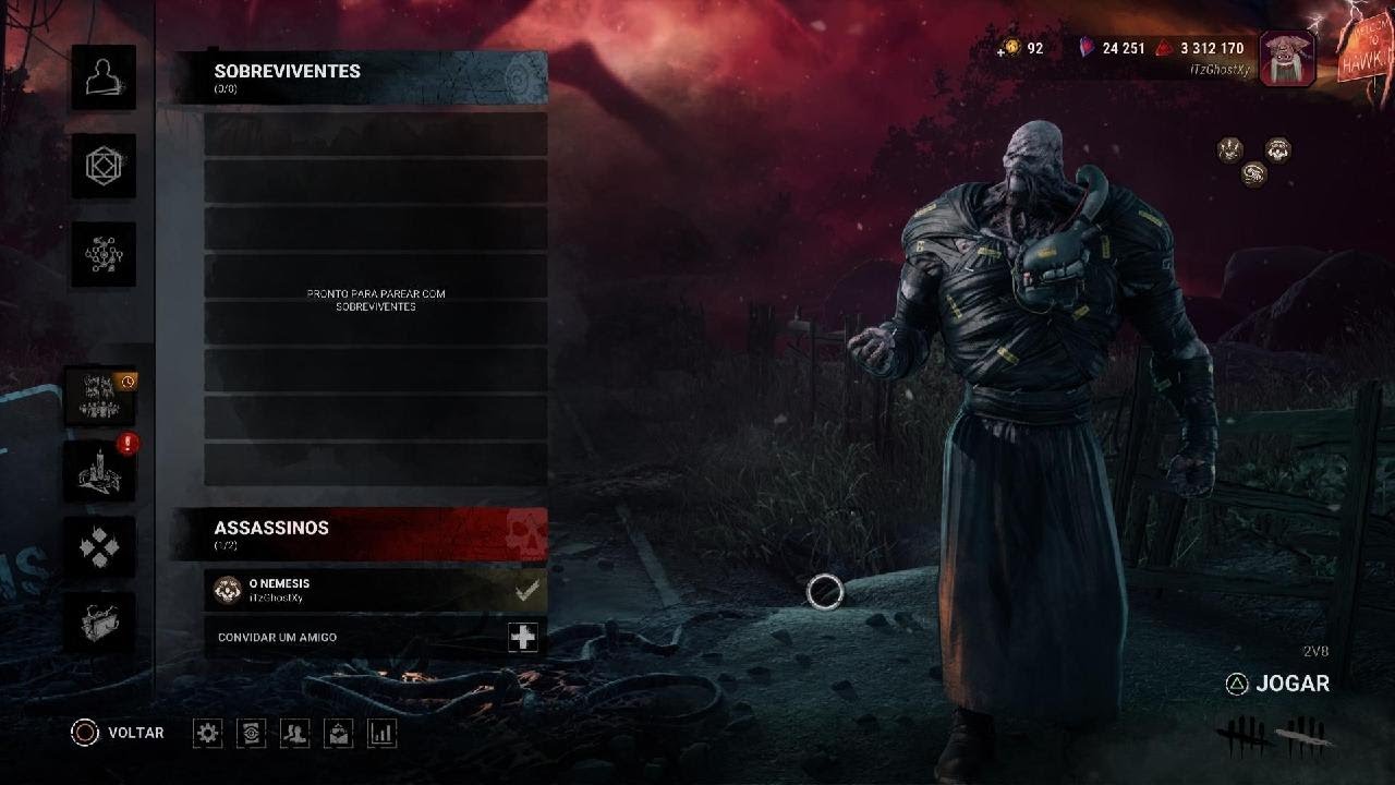 Dead by Daylight 2v8 surv