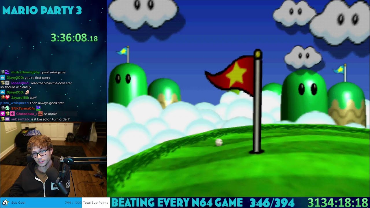 N64 Challenge LIVE - Mario Party 3 p1