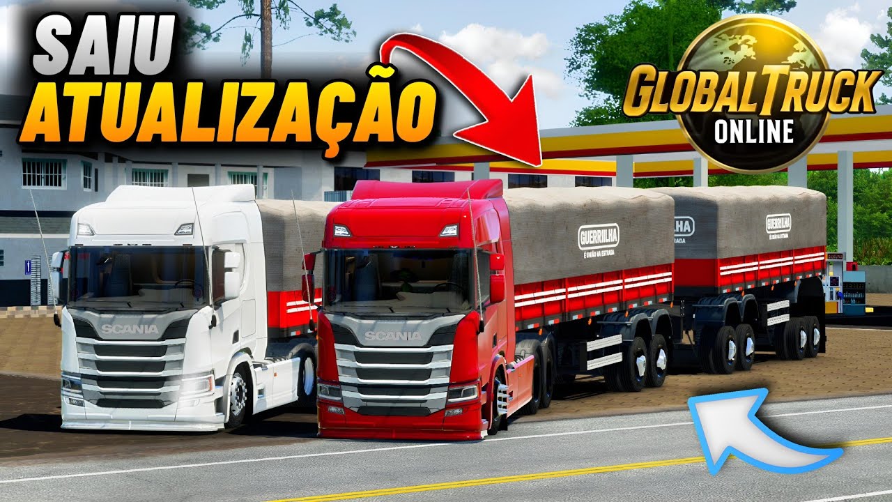 SAIU ATUALIZAÇÃO GLOBAL TRUCK ONLINE COM NOVO CAMINHÃO, NOVO REBOQUE, SISTEMAS E MUITO MAIS