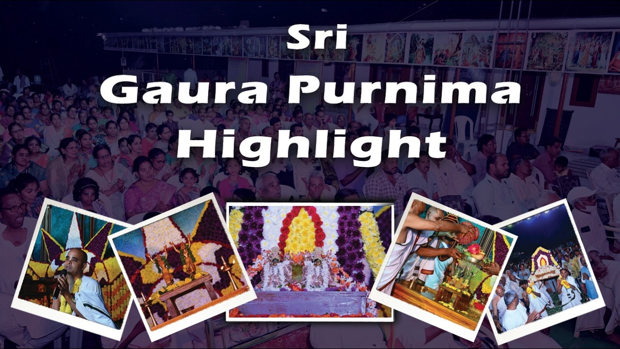 Sri Gaura Purnima Highlights 2026 || Hare Krishna Mandir Amalapuram