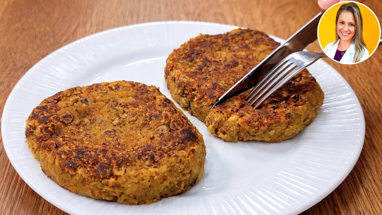 SUBSTITUA A CARNE! Receita Deliciosa, Barata, Saud&aacute;vel, F&aacute;cil e R&aacute;pida!