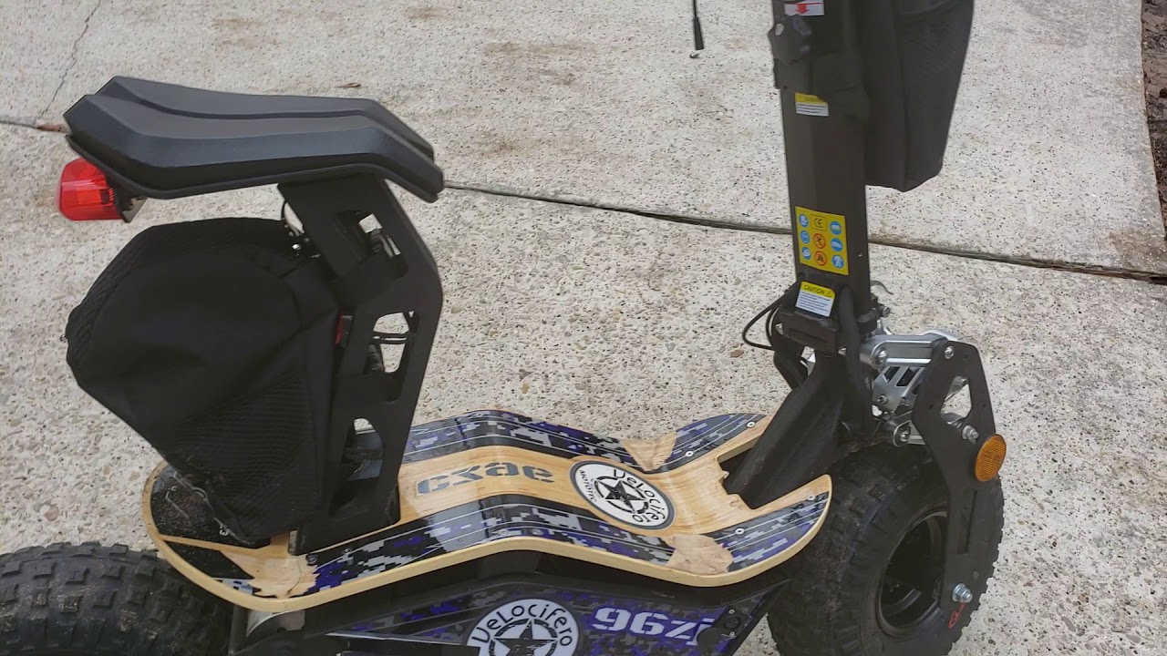#REVIEW Problems I have with my MotoTec Velocifero 1600W Electric Scooter after 6 months.