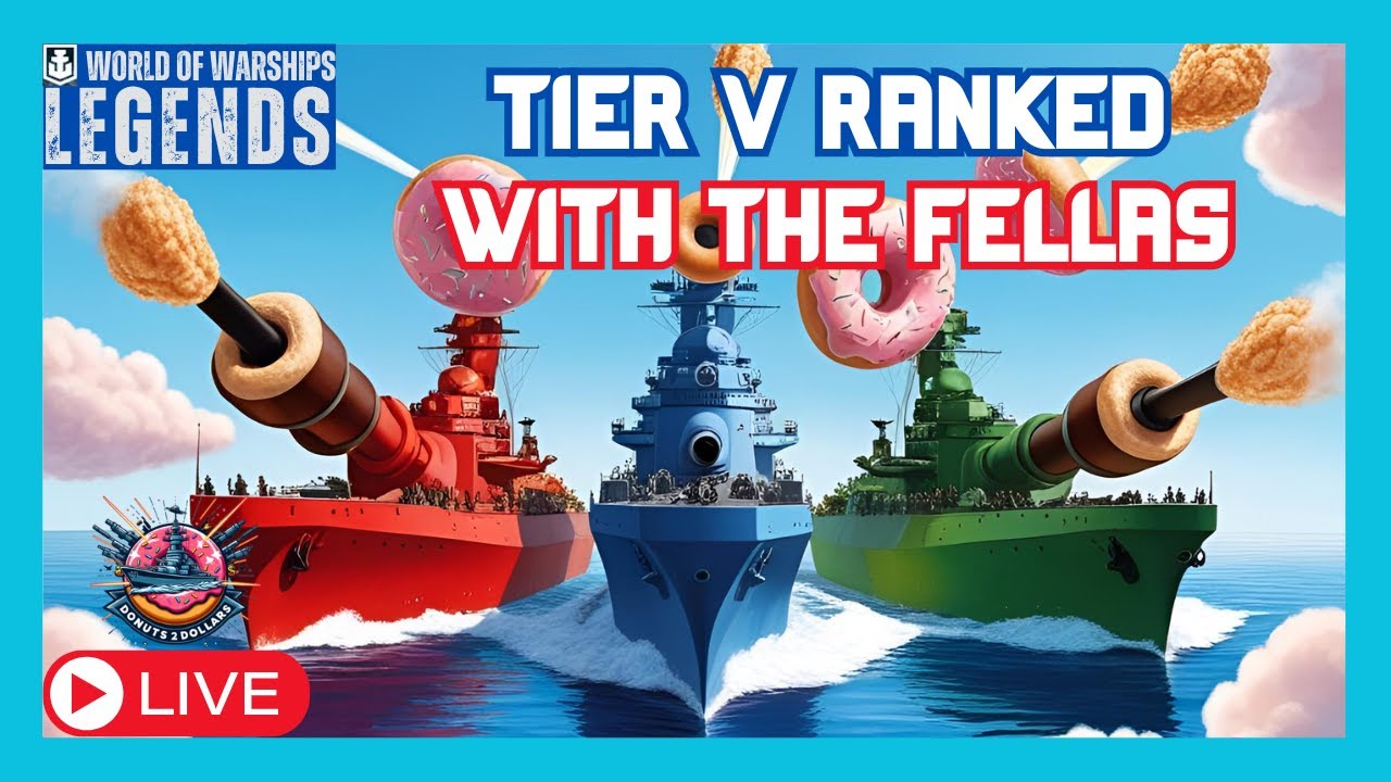 World of Warships:Legends - Tier V Ranked Battles with the Fellas