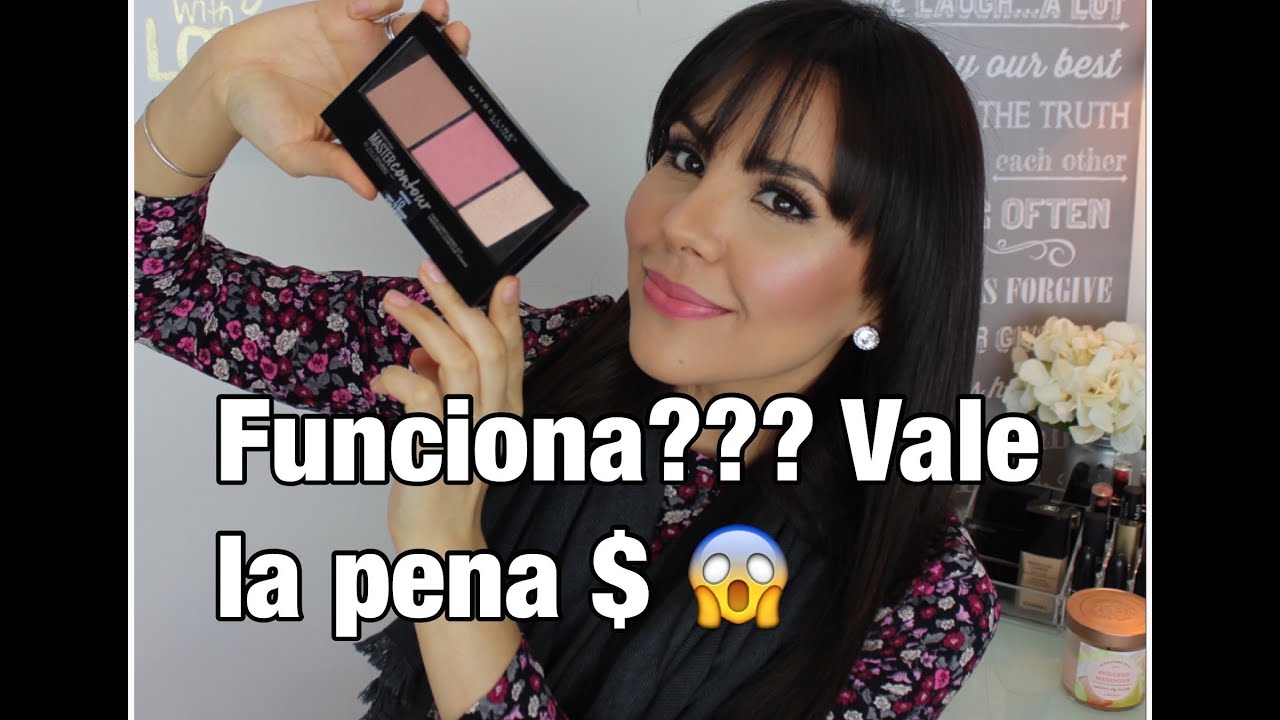 MAYBELLINE MASTER CONTOUR KIT. Opinion y Aplicacion!