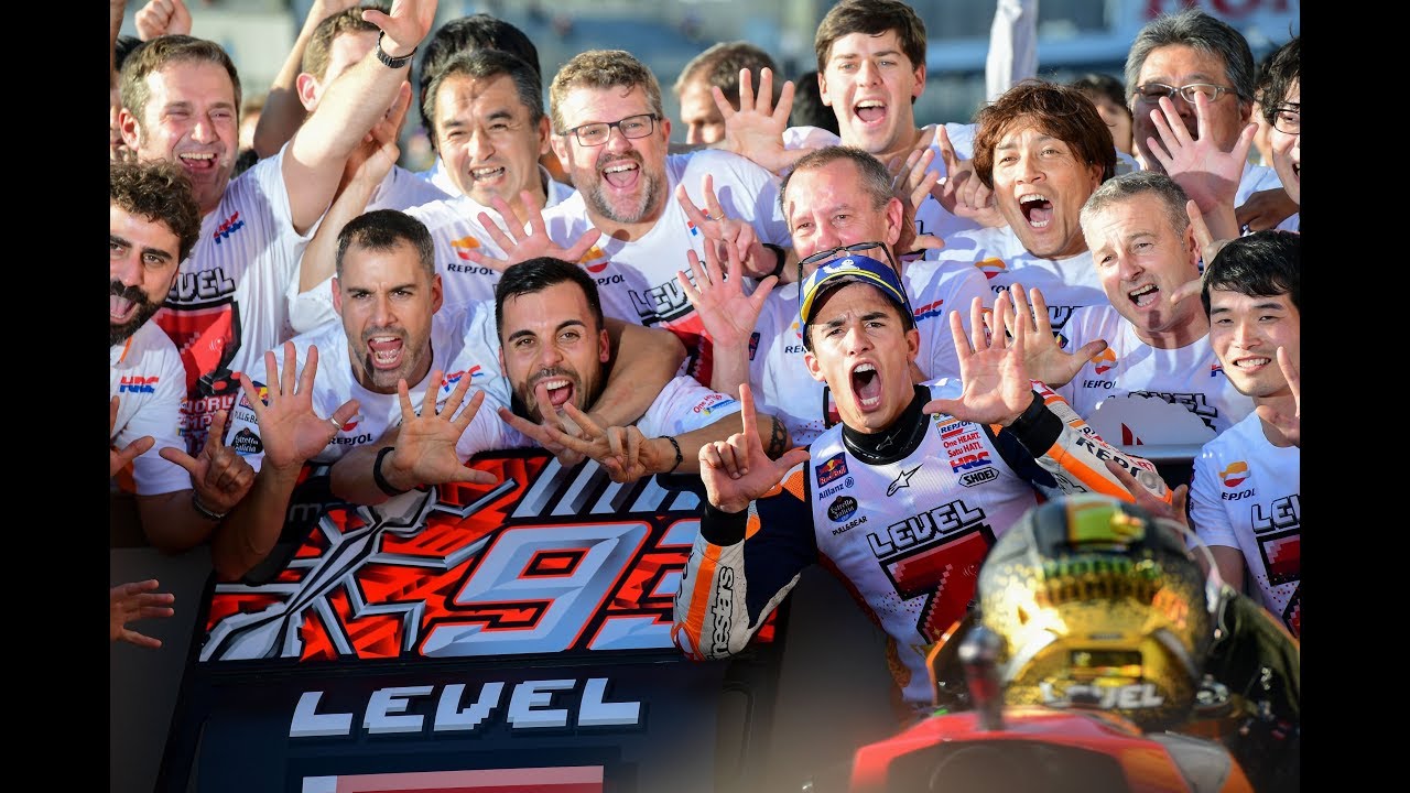 Marc Márquez has won seven MotoGP world titles in just nine years! A legend at 25!