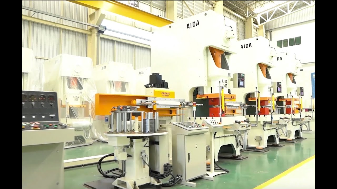 35 spm High productivity compact high-speed tandem line in synchronize motion