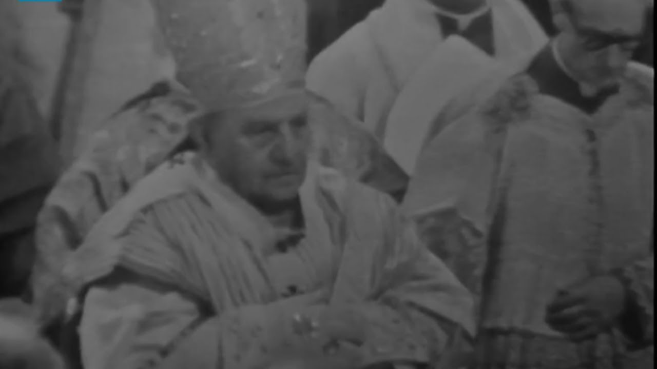 The Coronation of Pope John XXIII – some UNSEEN footages