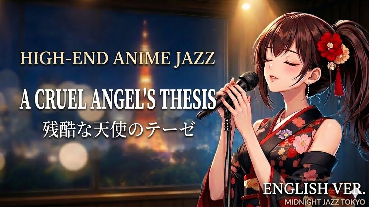 A Cruel Angel’s Thesis – English Jazz Cover | Live Band (残酷な天使のテーゼ)