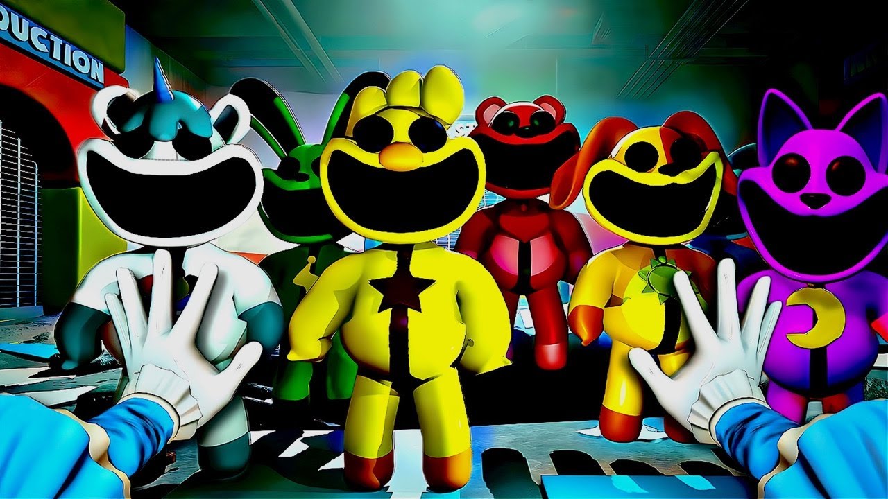 POPPY PLAYTIME 3: SOY POPPY Y LOS SMILING CRITTERS ME SALVAN