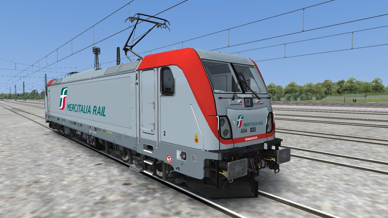 Recensione Bombardier Traxx Dc3 BR187 di RSSLO  e494 Italiana per Train Simulator 2020