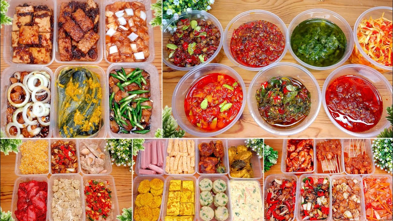 STOK LAUK RAMADHAN UNTUK 30 HARI || MEAL PREP PRAKTIS RAMADHAN 2024 || PERSIAPAN MENJELANG RAMADHAN