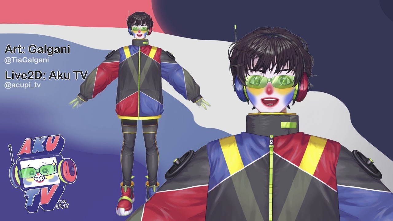 【Live2D Model Showcase】Aku TV