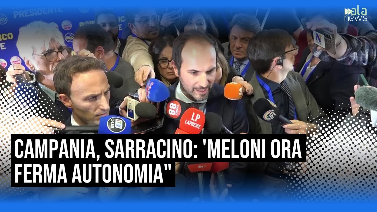 Regionali Campania, Sarracino (Pd): 