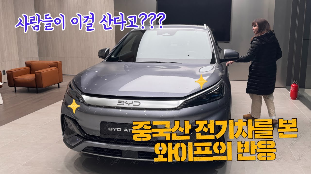 BYD 아토3 보고 왔습니다 - 캐스퍼EV 오너의 BYD 전시장 방문기