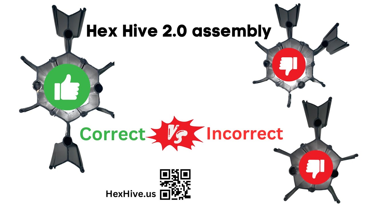 Correct VS Incorrect: Hex Hive 2 0 Storage Organizer Assembly Tutorial