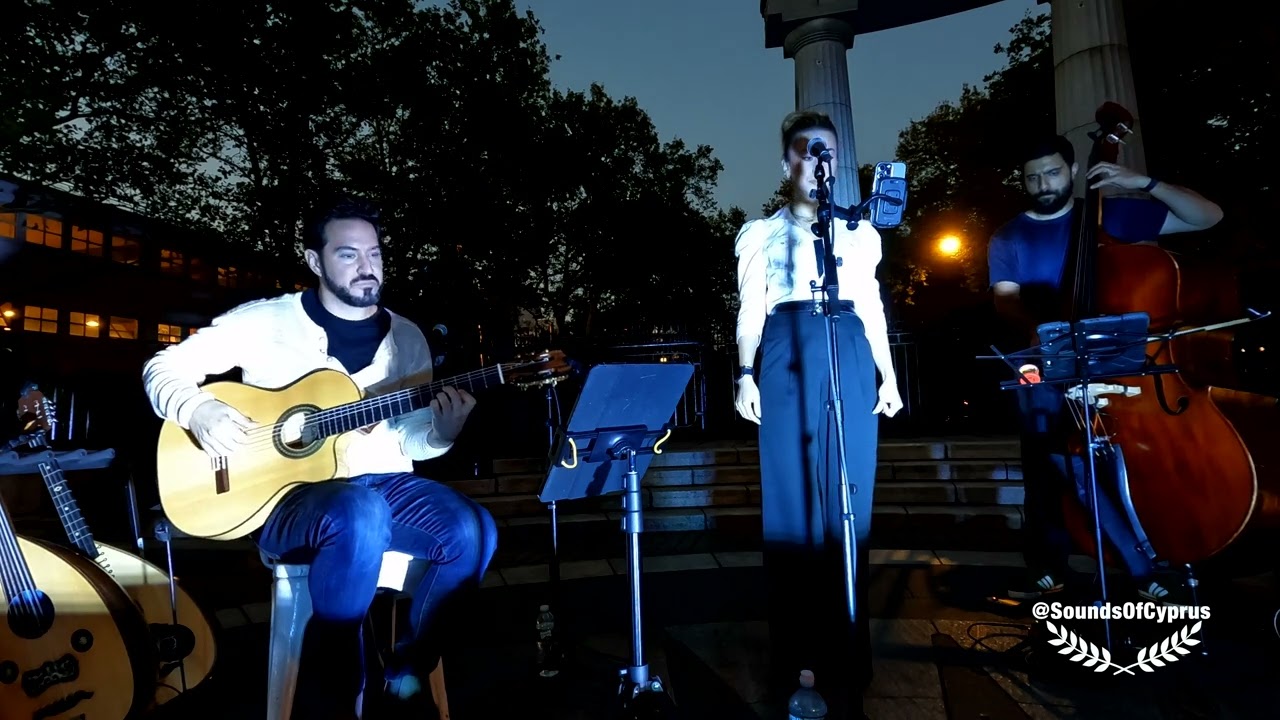 &Alpha;&nu; &Beta;&omicron;&upsilon;&lambda;&eta;&theta;ώ - Mimis Plessas - Traditional Cypriot Poem - Sounds of Cyprus Live @ Athens Square Park
