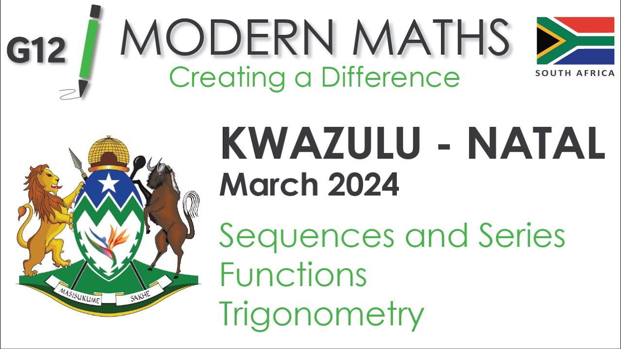 Kwazulu-Natal March 2024  |  Full Past Paper   |  Solution  |  Mark Allocation   |  Grade 12