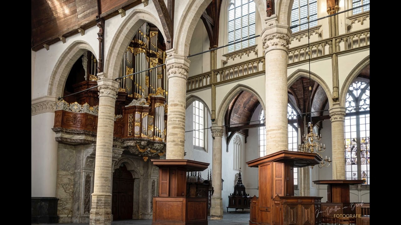 J.S. Bach | Freu dich sehr uit cantate BWV 13 | Gerard Adriaanse | Vater organ Oude Kerk Amsterdam