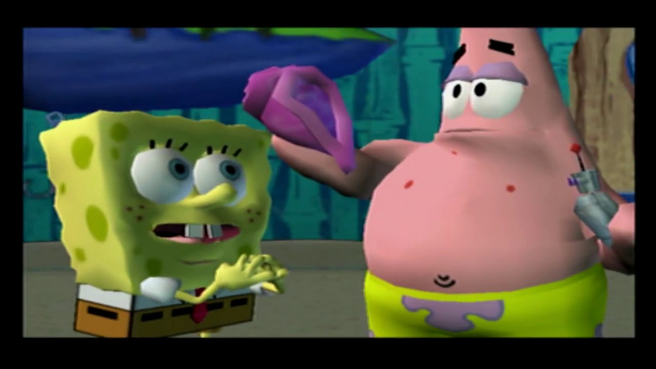 Spongebob SquarePants: Battle for Bikini Bottom (PS2) Playthrough - Part 1: The robot invasion