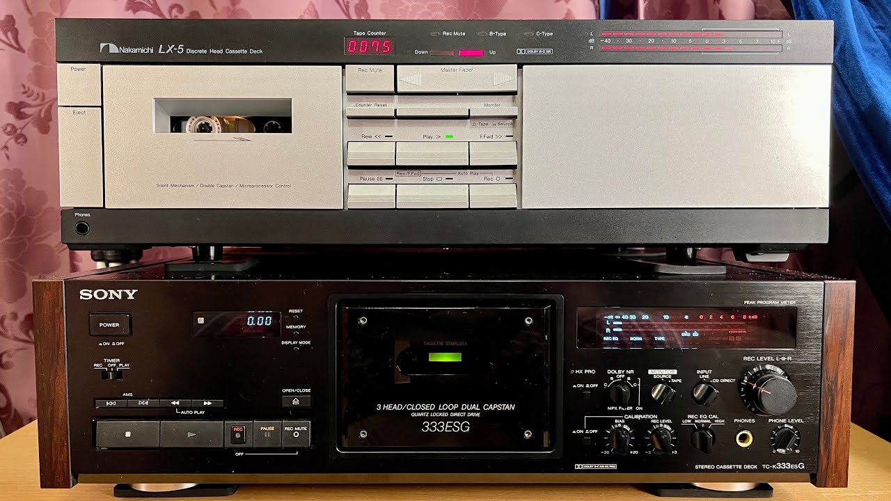 Nakamichi против Sony - кто папа?