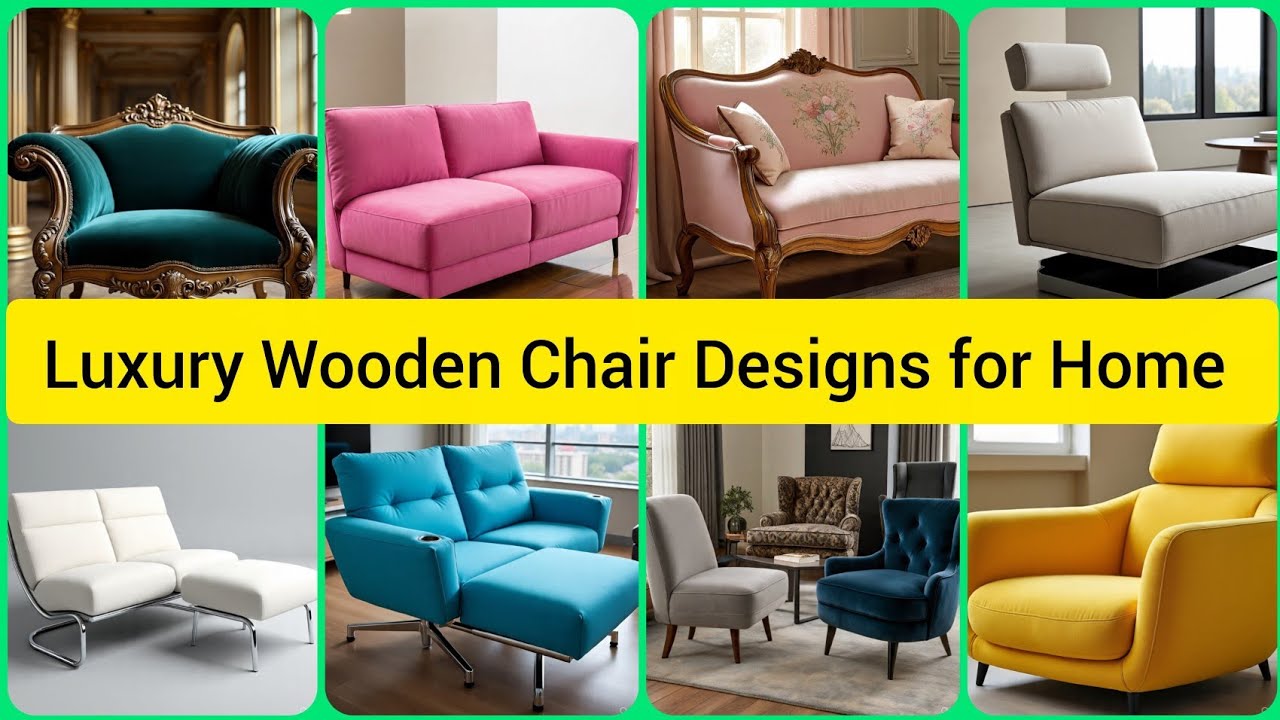 Luxury Wooden Chair Designs 2026 | Comfortable Wooden Chair Designs 