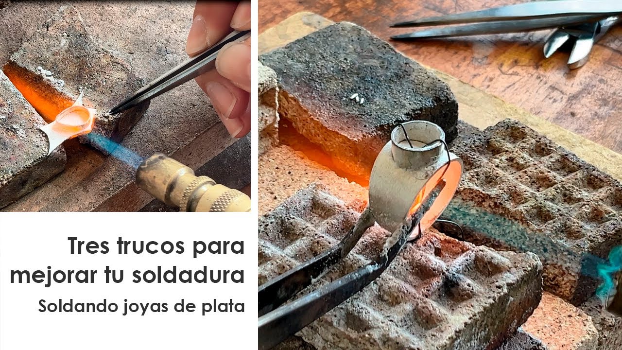 3 trucos de Soldadura para orfebres. Soldadura de Plata. Soldadura en Joyería. Clases de Orfebrería