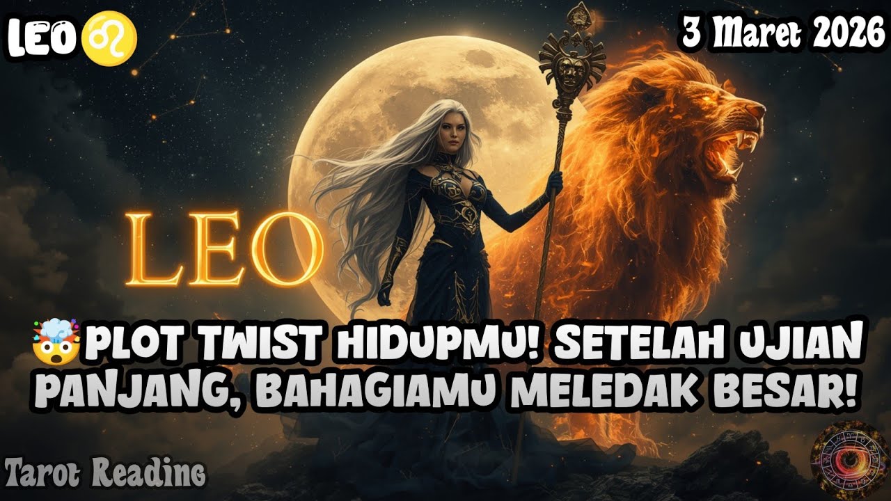 Leo♌ 🤯Plot Twist Hidupmu! Setelah Ujian Panjang, Bahagiamu Meledak Besar Hari Ini - Mata Zodiak