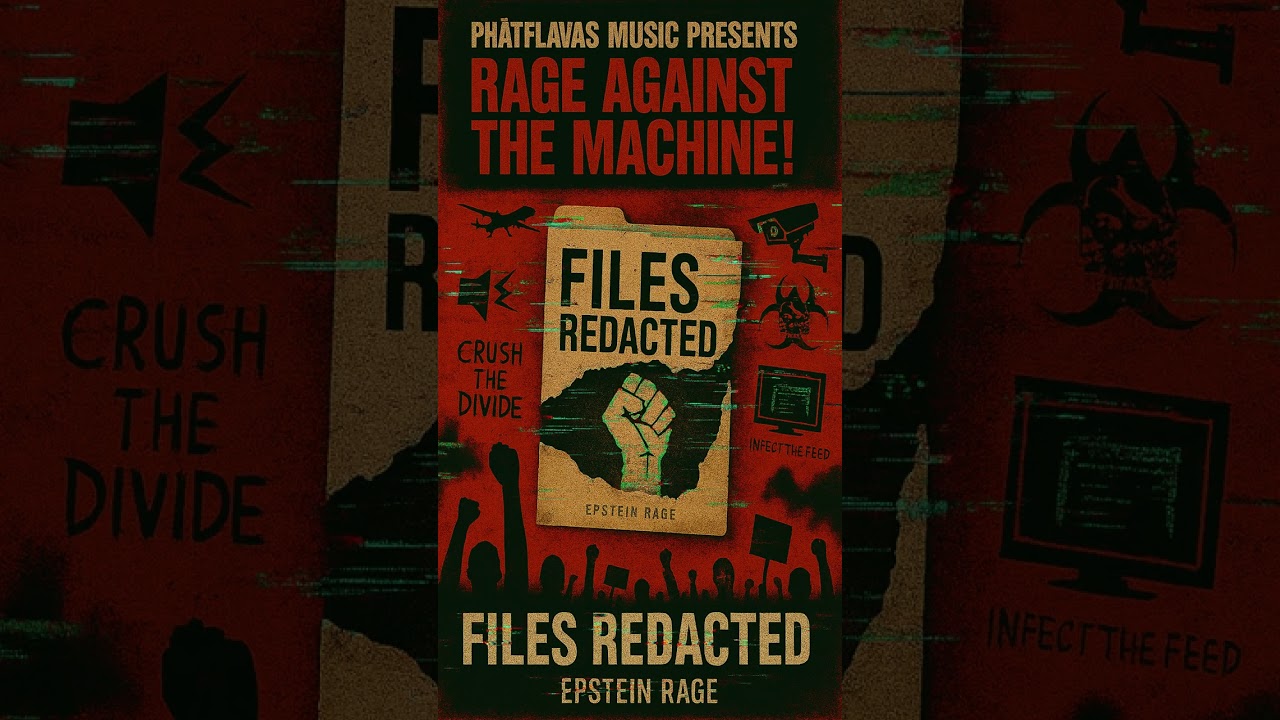 Rage Against the Machine   Files Redacted (Epstein Rage)  A.I  Phatflavas #shorts