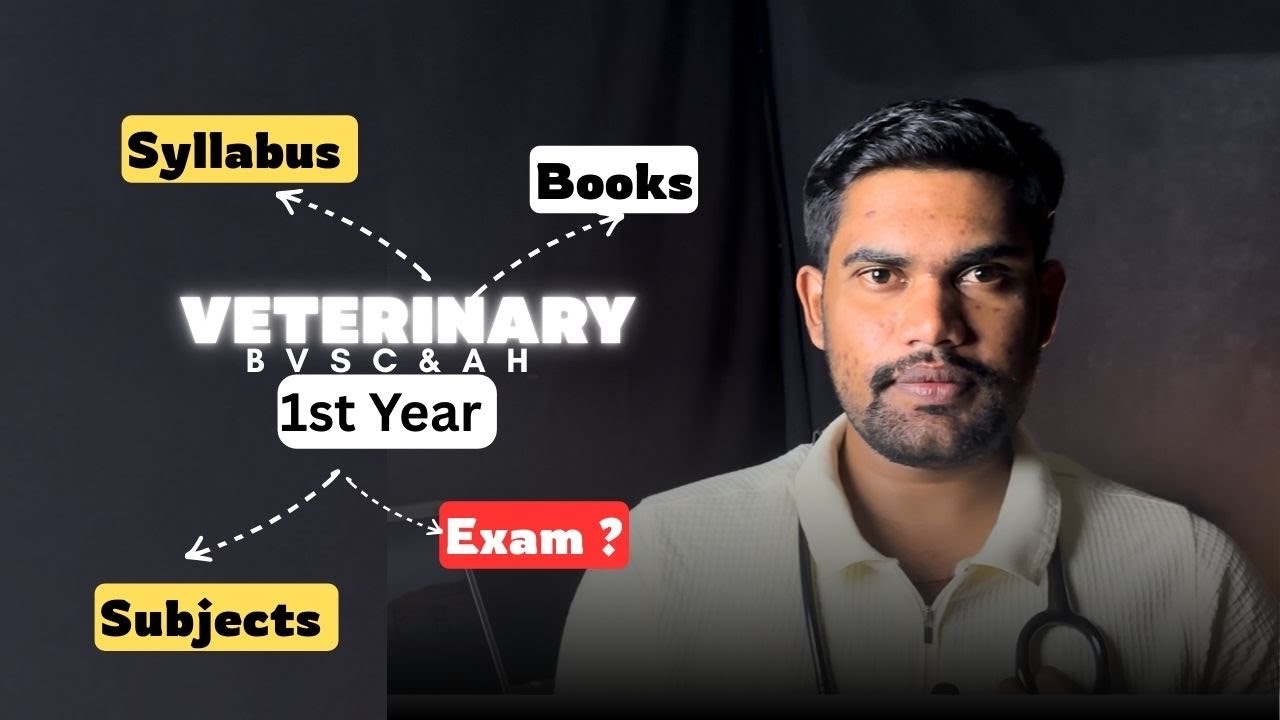 Essential Guide to 1st Year Veterinary Subjects: Syllabus, Books & Exam pattern 🐾
