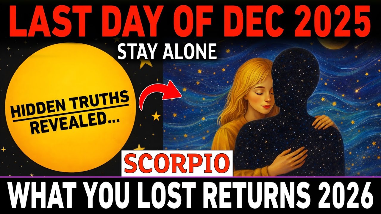 SCORPIO ♏️ WARNING: This Is WHY You MUST Isolate on Dec 31 | Hidden Truth Revealed! 🚨