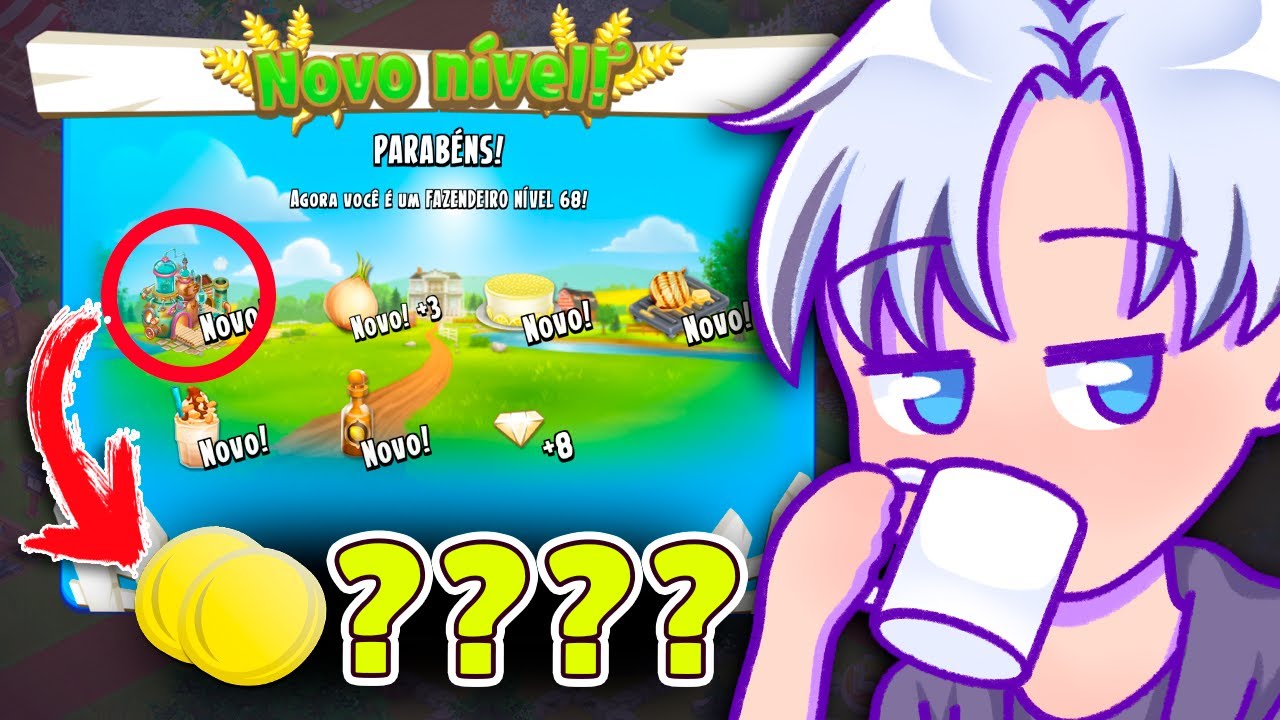 Cheguei no NÍVEL 68 e fiquei SURPRESO COM O PREÇO dessa NOVA MÁQUINA