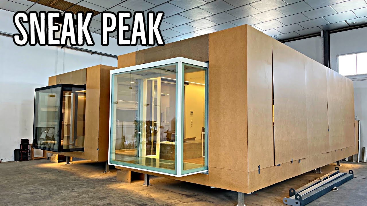 It Happened! Behind the scenes look the latest PREFAB HOME entering the Market!!