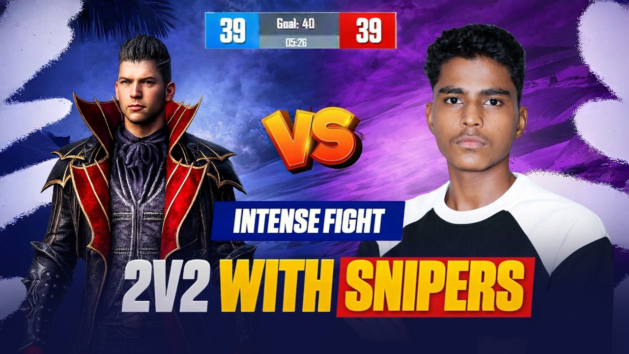 EPIC 2V2 FACE-OFF 😈 WHO WILL DOMINATE?  | BGMI