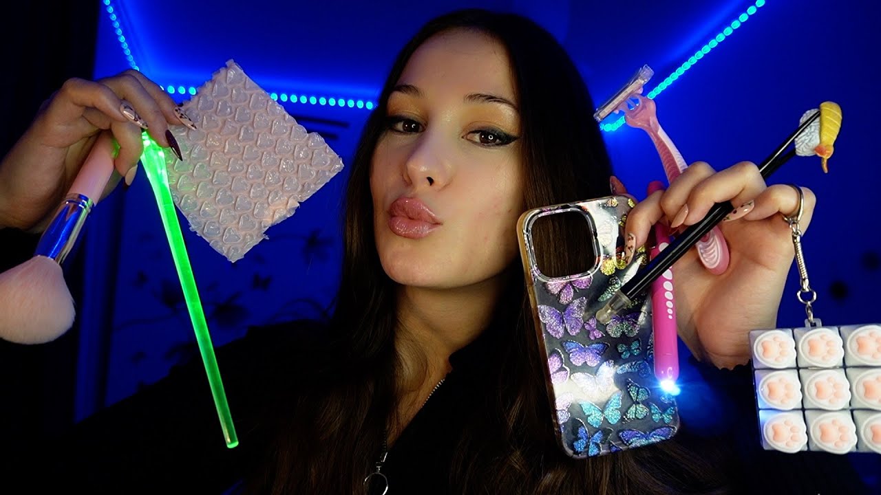 ASMR 10 triggers aléatoires pour bien RELAX 😌​