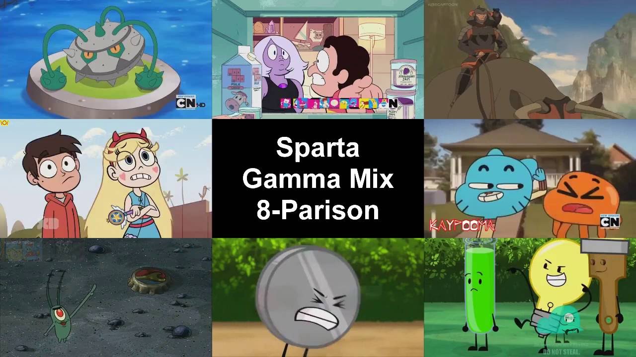 Sparta Gamma Mix 8-Parison