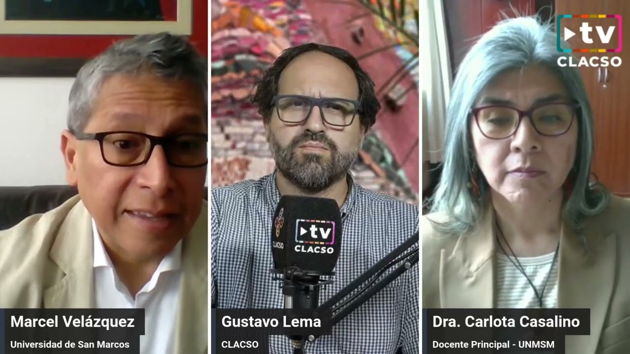 Carlota Casalino y Marcel Velázquez -  Universidad Nacional Mayor de San Marcos, Lima, Perú.