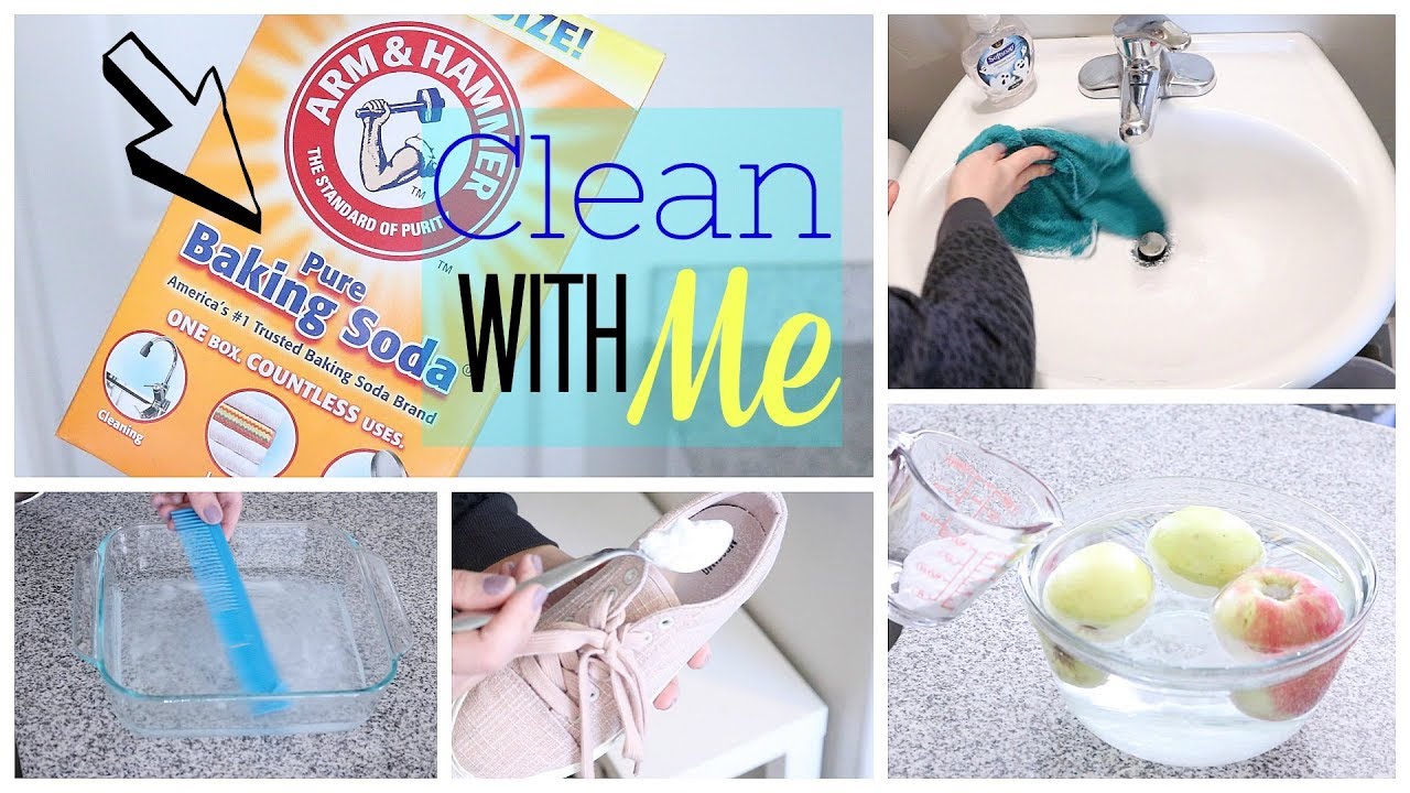 Clean with Me Using BAKING SODA!!! 13 Amazing Baking Soda Hacks Everyone Should Know!