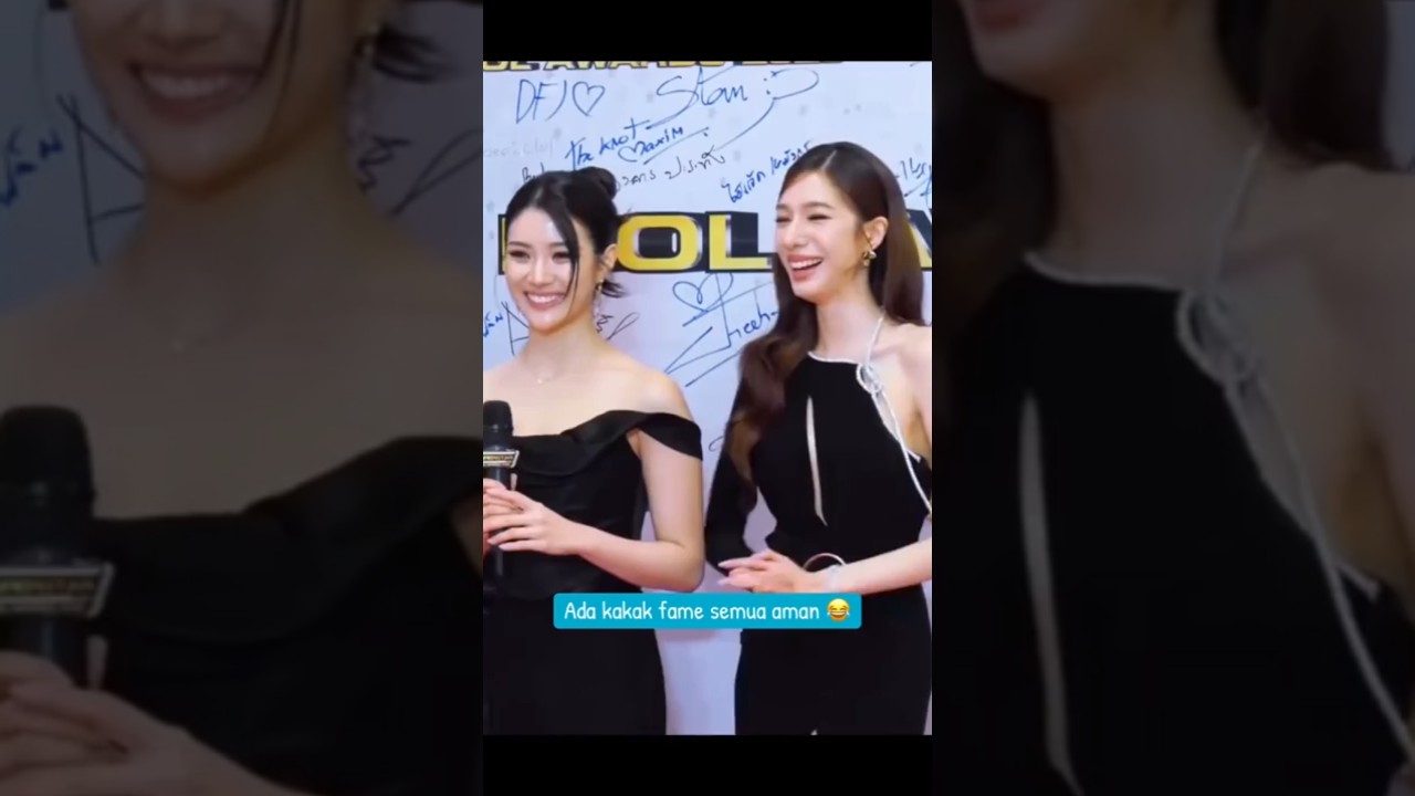 Ginny& P'Ticha ☺️#ginnynatnicha#fame