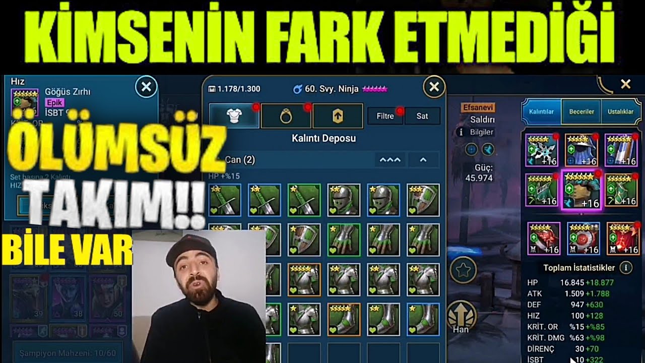 30 Günlük Oyuncunun HESABINI İNCELEDİM | RAID: Shadow Legends Türkçe