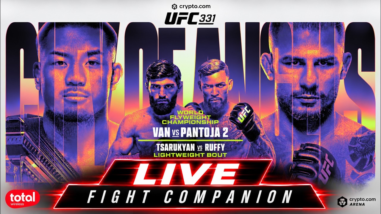 UFC 331 LIVESTREAM VAN VS PANTOJA 2 FULL FIGHT NIGHT COMPANION & PLAY BY PLAY