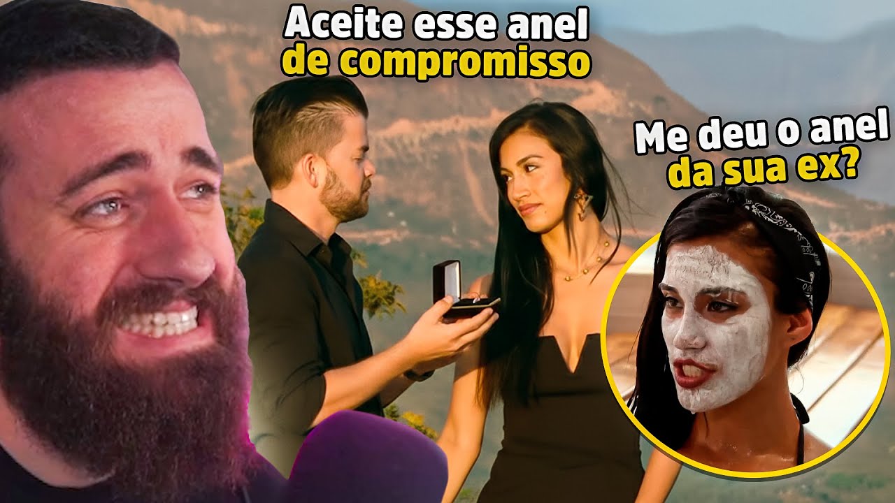 Americano pede namorada em compromisso com anel da ex