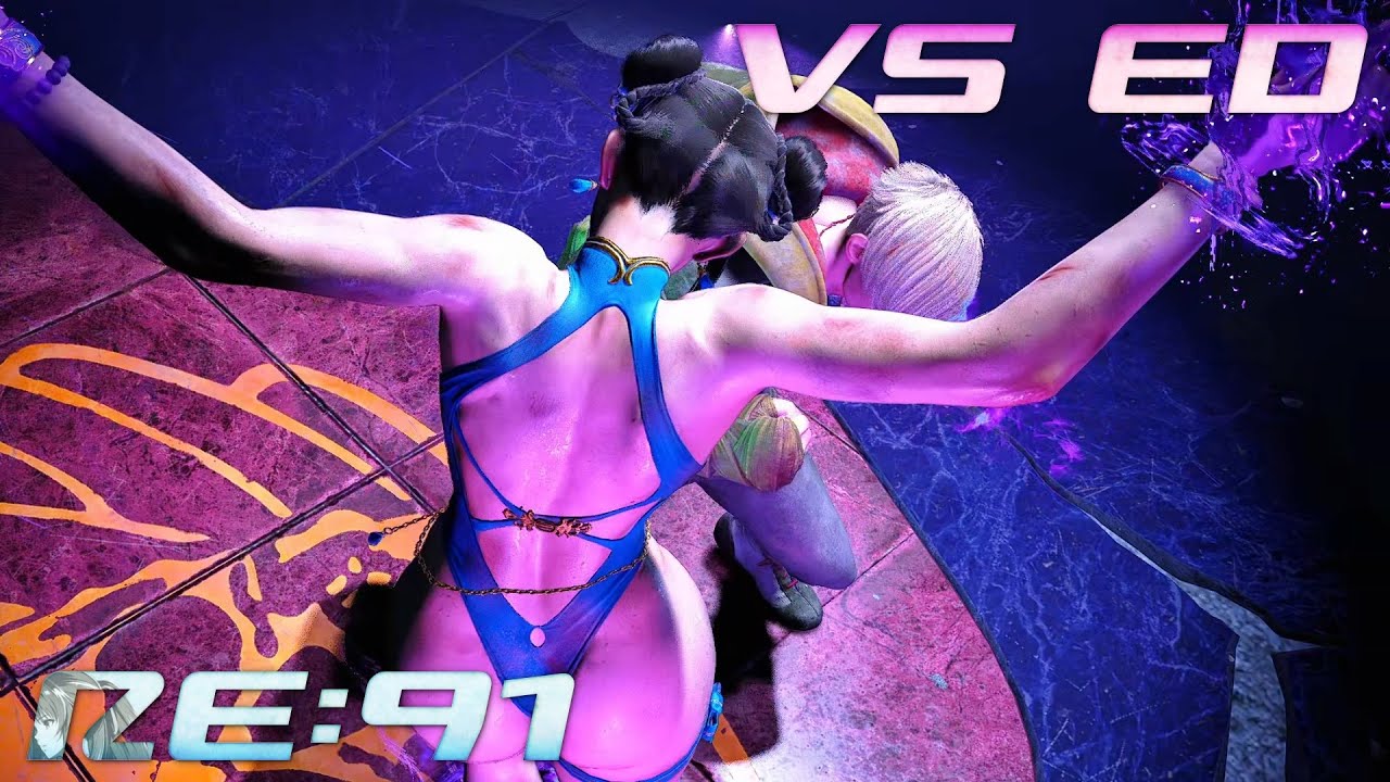 SF6 Free Camera | Chun-Li (Outfit 4/Lose) vs ED – #91