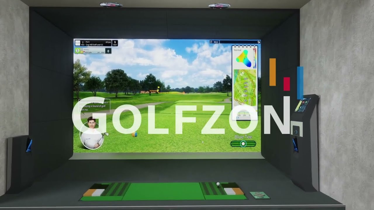 GOLFZON VIETNAM - SET UP TWO VISION 3D 